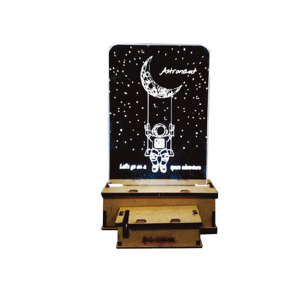 [쿠폰적용가 13,600원] 티처스 초등 오토마타 아크릴조명등 만들기 과학실험 교구 DIY 만들기 학습키트