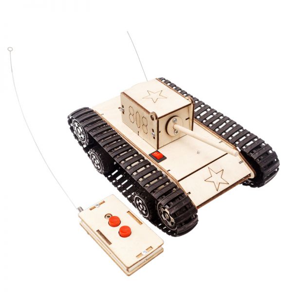 [쿠폰적용가 9,800원] 티처스 STEAM 무선 조종 탱크 만들기 C-37
