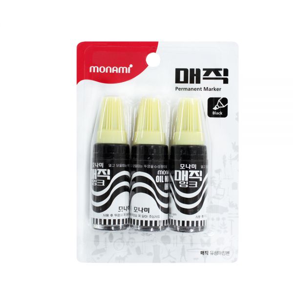 모나미 병매직 3B 흑