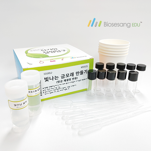 빛나는 금모래 만들기 과학 실험 키트 5인
