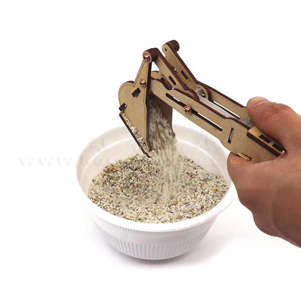 1관절 포크레인 팔 (나사조립식) 초등 DIY만들기 교육 실험키트