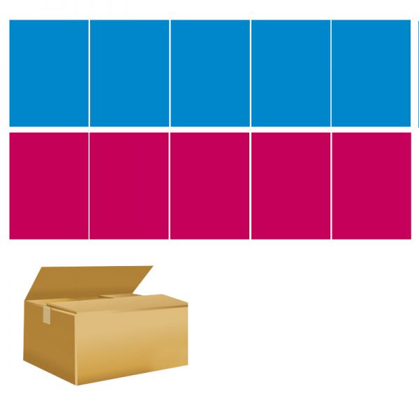 EVA 칼라 에바폼 3T 490*330mm E세트 (2색X5장=10장)