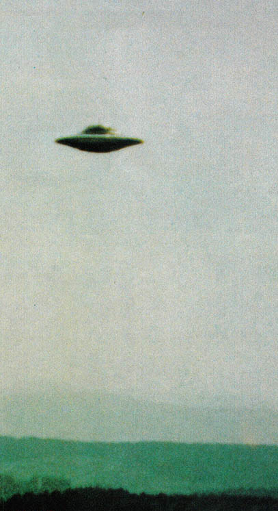 스위스에서 찍힌 UFO