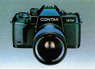 일본의 '케이세라'의 레프카메라 CONTAX 167MT