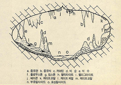 (그림1) 동굴의 구조