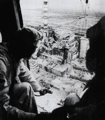 체르노빌의 파괴된 원전: 핵발전소는 너무나 위험하다는 것을 실증했다.