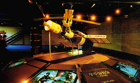 우주실험실 3명의 우주인이 작업할 수 있도록 만들어졌다.