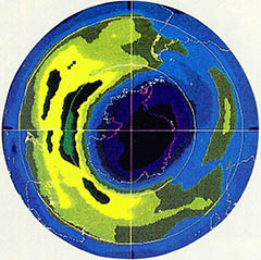 남극의 오존구멍