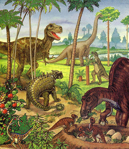 「공룡시대」는 왜 사라졌을까. 여기에는 온갖 상상력을 동원한 시나리오가 많다.