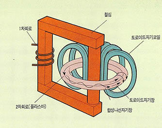 토카막 자기장의 구성