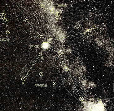 하늘의 왕자 독수리의 별자리