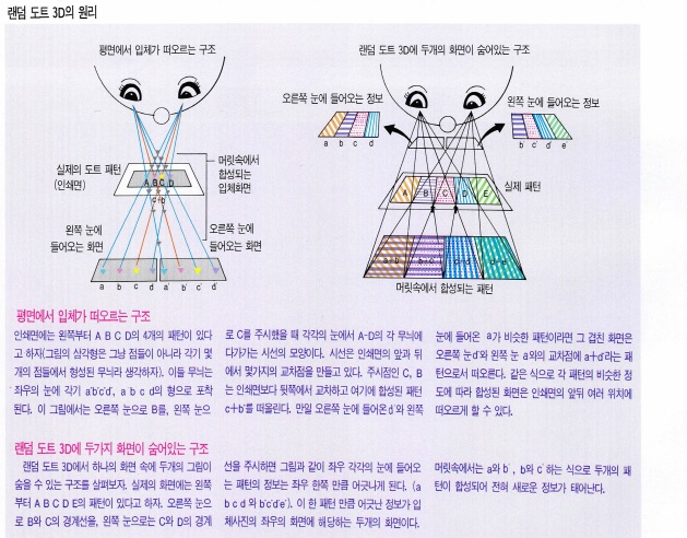 랜덤 도트 3D의 원리