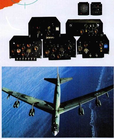 (사진2) B-52 폭격기와 폭격기에 탑재된 AN/ALQ-172 재머