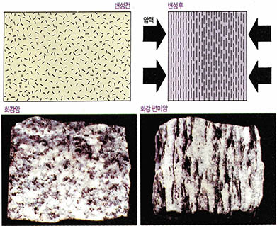 (사진10) 화강암과 화강 편마암
