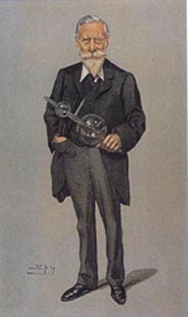 고진공 방전관을 발명한 윌리암 크룩스(1832-1919)는 음극선이 이온화된 분자흐름이라고 설명하면서 음극선의 본질 연구에 불을 붙였다.