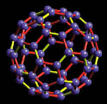 세계에서 가장 작은 축구공 풀러렌(C60). 탄소 나소튜브 회로를 만드는데 중요한 시사점을 주는 실험 재료다.