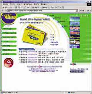 사이버 패스 홈페이지.