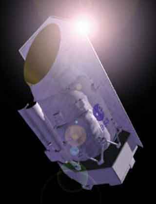 적외선 우주망원경ISO.유럽우주기구에서 제작하고 발사했으며 현재 임무가 종료된 상태다.