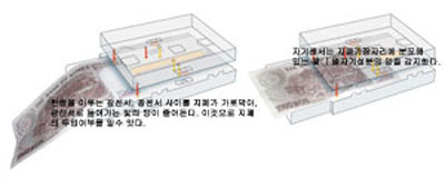 전자식 지폐 선별법