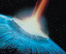 지구와 혜성의 충돌을 실감나게 묘사한 영화 ‘딥 임팩트’의 한 장면.