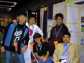 제55회 인텔 ISEF에 참가한 한국 대표 학생들.