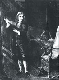 뉴턴은 빛으로 어떻게 실험했을까. 1870년 6월 4일 영국의 주간지 ‘일러스트레이티드 런던 뉴스’ 지에 소개된 뉴턴의 빛 실험.
