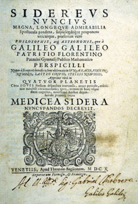 갈릴레오는 1610년 목성의 위성 4개를 관찰, 기록한 책 '시데레우스 눈치우스'를 펴내며 위성에 자신을 후원한 메디치의 이름을 붙였다.