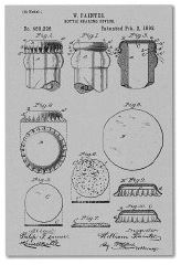 페인터는 병뚜껑 특허를 가지고 회사를 세워 크게 성공했다. 병뚜껑 하나로 부와 명예를 거머쥔 것이다.