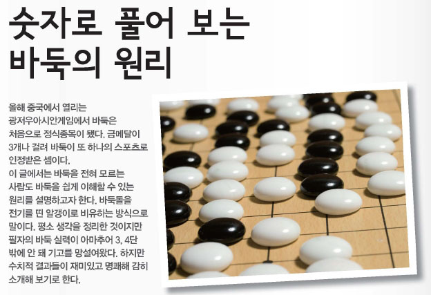 숫자로 풀어 보는 바둑의 원리